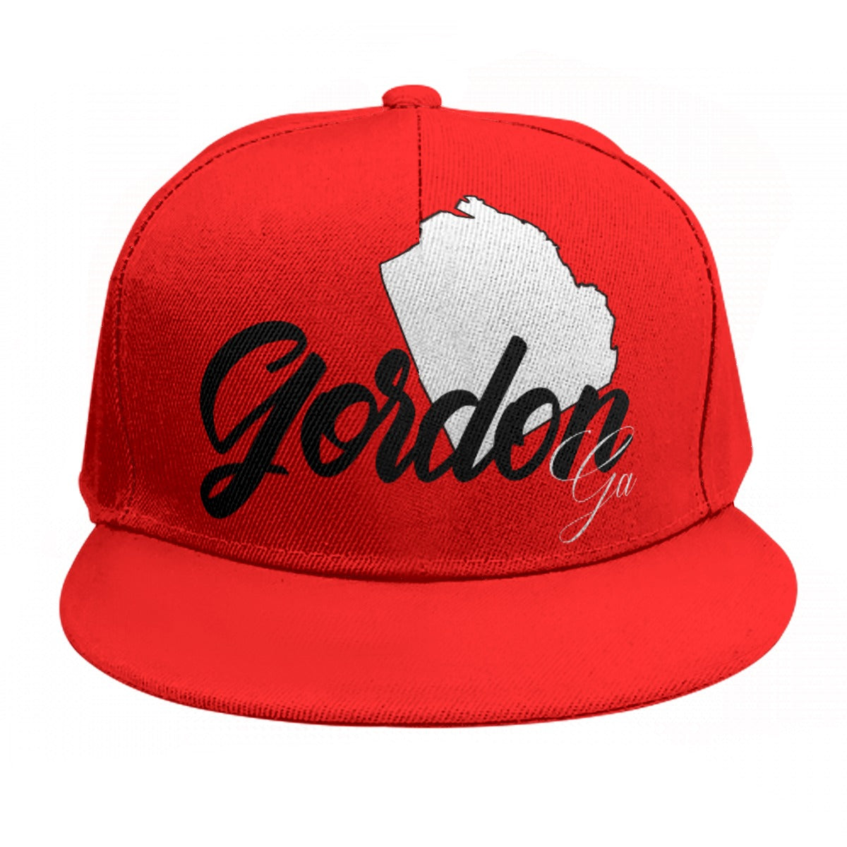 Gordon, Ga Baseball Cap With Flat Brim