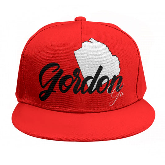 Gordon, Ga Baseball Cap With Flat Brim