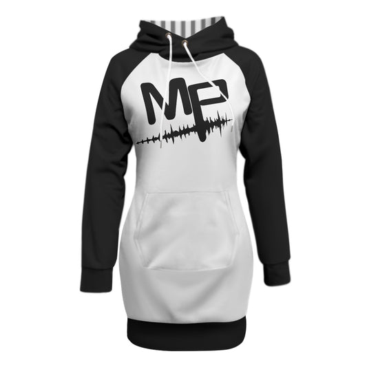 All-Over Print Women's Pullover Hoodie With Raglan Sleeve