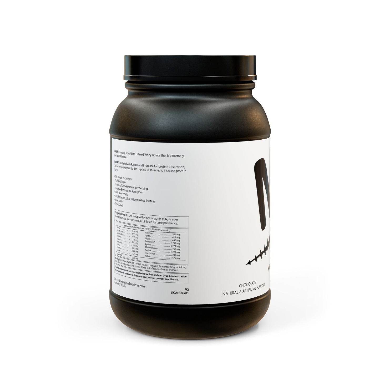 MP X Whey Isolate Protein Supplement (907g, 2lb)