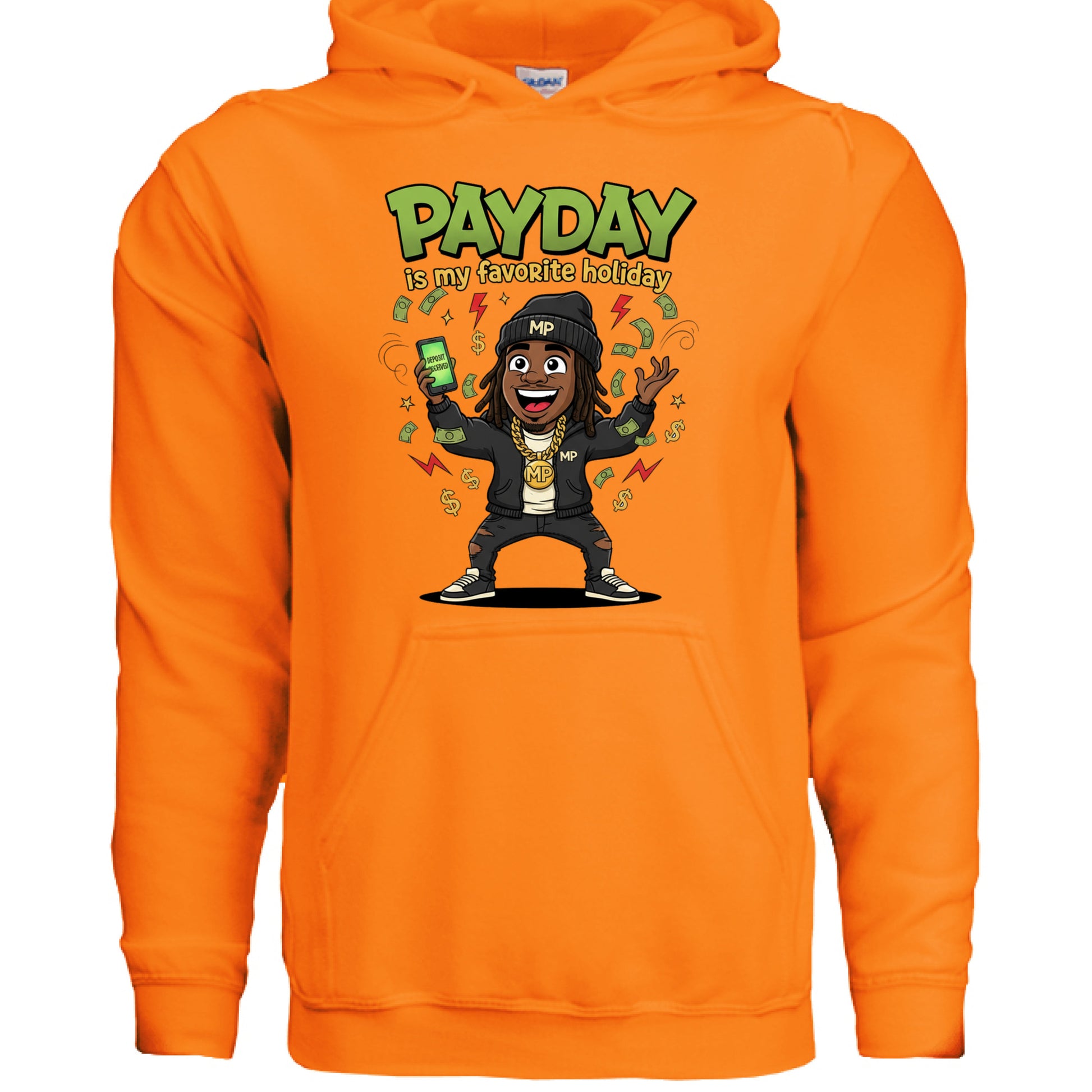 SAFETY ORANGE - FRONT